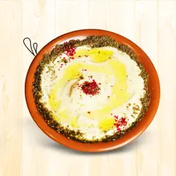 حمص بالزعتر